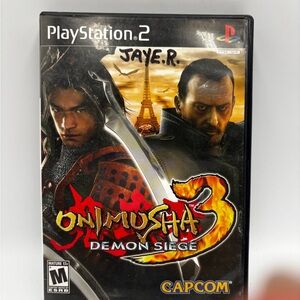 Onimusha 3 Demon Siege - Sony PlayStation 2 PS2 (Complete CIB)